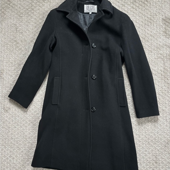 bill blass Jackets & Blazers - Bill Blass signature Black Coat